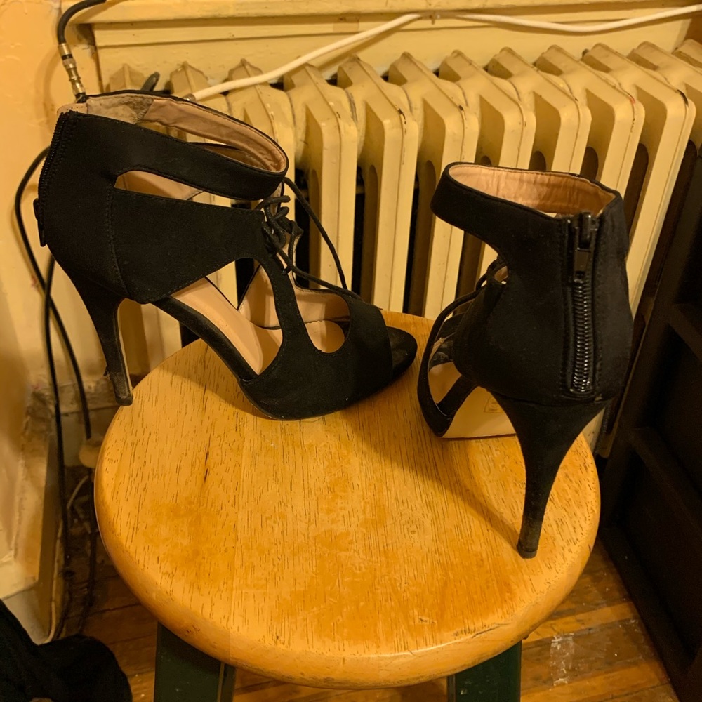 Black heels